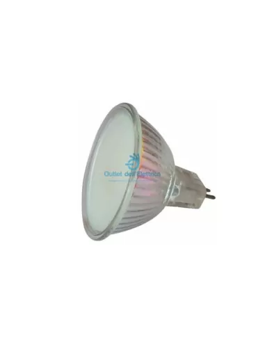 Duralamp 01269-FG MR16 12 V 50 W 38 GU5 3 verres satinés