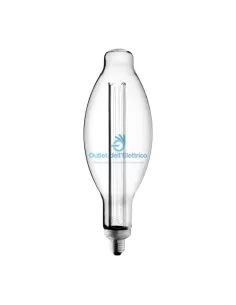 Wiva 12100661 Glasslight e115 humo' e27 4w 2000k