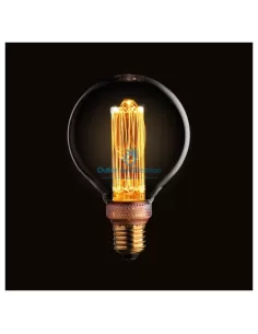 Wiva 12100648 Globe lumineux en verre g95 cristal 4w 3000k 2