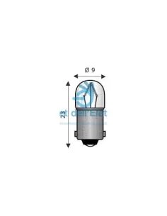 Ba9s 9x23 160v 3.2w
