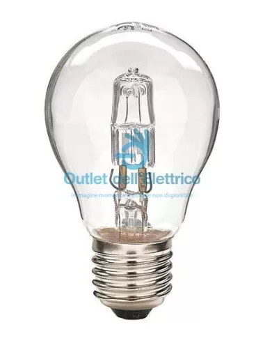 Ampoule halogène Duralamp 00519, 28 W, 230 V, transparente