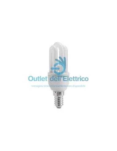 Lampe à économie d'énergie Wiva 11070603 MCD T2 4000K 9W E14