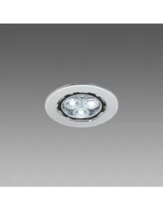 Fosnova 0643 sirio recessed 3x3w pw led white grey silver
