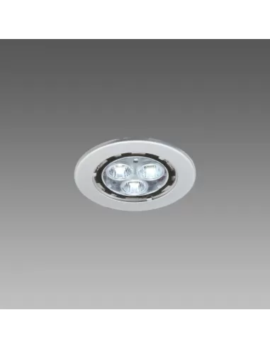 Fosnova 0643 sirio encastré 3x3w pw led blanc gris argent