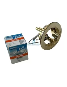 Fosnova 0646 Sirio, luminaire encastré en laiton poli GU5.3 50W avec lampe