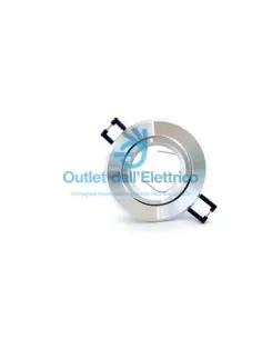 Spot encastré réglable 5964cr en aluminium chromé brossé GU10