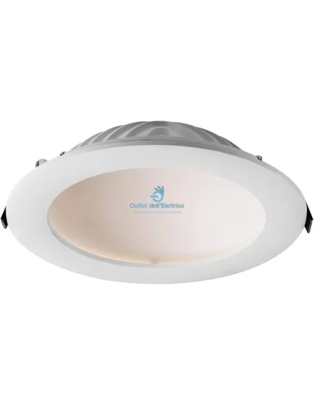 Wiva 41100132 Wl elba-rd dwl fix 28w ww wfl blanc rond encastré