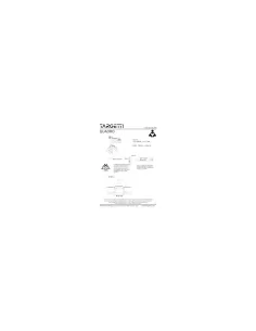 Targetti 1t6513 panneau led gu10 230v 6/7,5w blanc 2