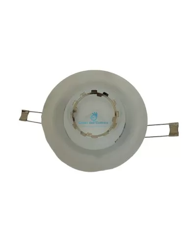 Genex 60B/GU10 Adjustable glass recessed light white 230v gu10