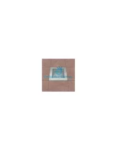 Disano 53040000 Miniquadro 1820 flc 2x5s et cellule inox 2