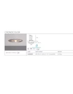 Artemide L600400 Crono incorporado cuerpo color