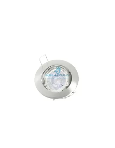 Poliplast 400572ST Faretto orientabile da incasso gu10 200-240