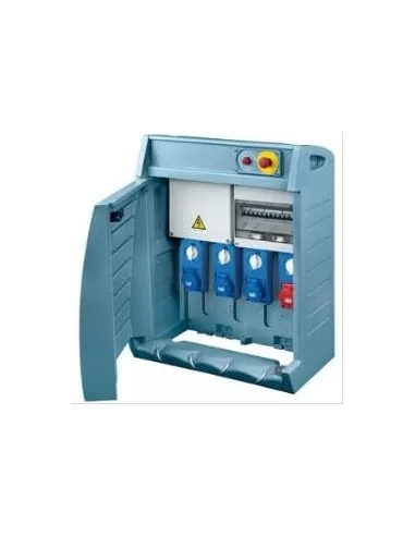 Gewiss GW68481 Q-box 4ASC S.F:1 3P+T16A,3 2P+T16A