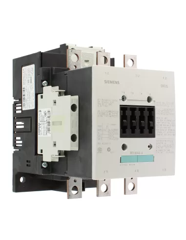 Siemens 3rt10546ab36 contactor s6 55kw conv 23-26vuc without cover