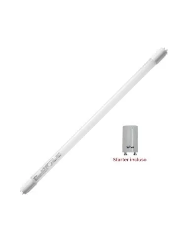 Wiva 12100183 Glass t8 tube 9w 4000k 600mm