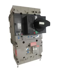 Merlin Gerin ns160n interruttore automatico 4 poli 100a 25ka str22se vigi mh160 220/440v