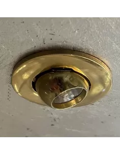 Egoluce 6139.21 Faretto dorato 24k 2