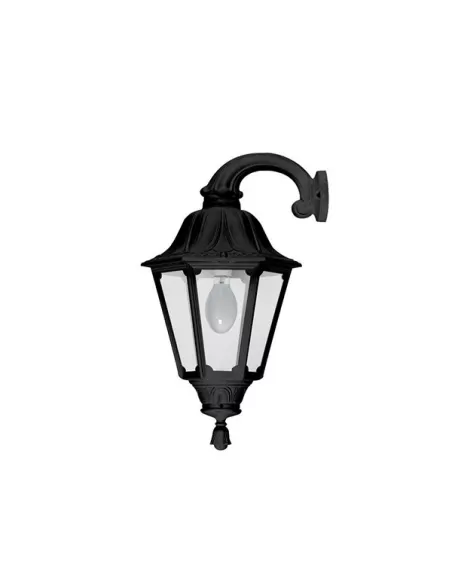 Fumagalli E35.132.CX Ofir noemi vetri satinati struttura nera E27 da parete