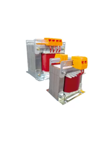 Mg 027635 single-phase transformer pri 0-230-400 sec 12-0-12 75va