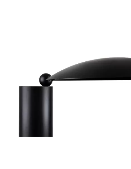 Lumen center Washington lampada da tavolo nero alogena 50w