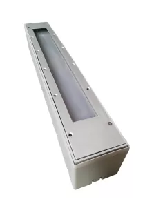 Klewe 16013600 axent faretto calpestabile rettangolare 2g11 36w ip67 2