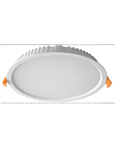 Wiva 41100123 Wpl Ontario Eko RD DWL 25W Blanc