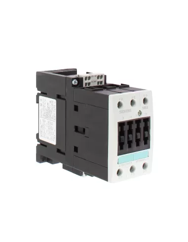 Contactor Siemens 3rt10343bb40 s2 15kw 24vcc abrazadera de jaula