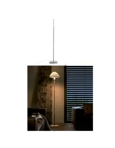 Luceplan 1D600TD00020 Miranda lampada da terra solo struttura con base dimmer
