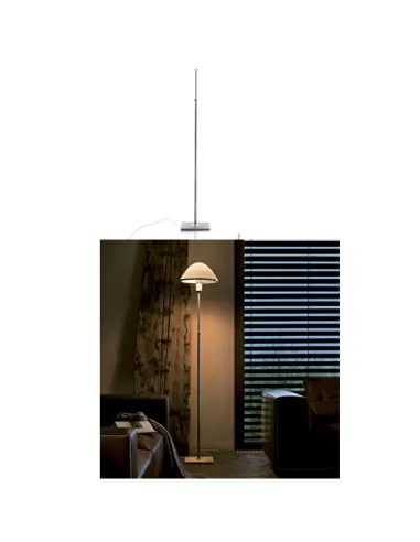 Luceplan 1D600TD00020 Miranda lampada da terra solo struttura con base dimmer