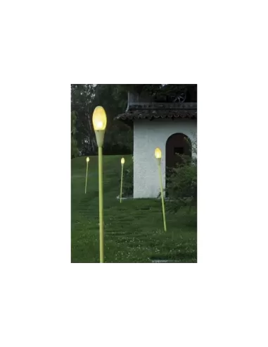 Luceplan D30/4.3SA bastón cm180 verde salvia para lente pod (sólo bastón)
