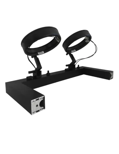 Module Viabizzuno f6.181.11 2 halo g53 2x60w ecg l 360mm