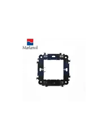 Marlanvil 7722 Supporto C60 2P-grigio placche club