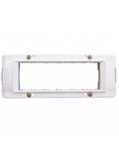 Marlanvil 7826.B Supporto 6 moduli serie arc bianco