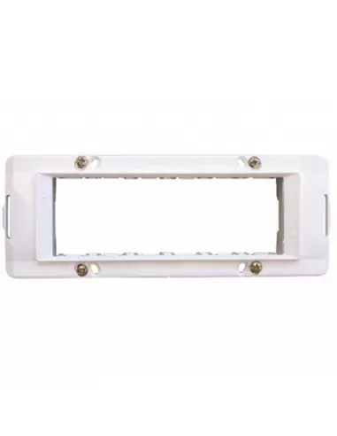 Marlanvil 7826.B Supporto 6 moduli serie arc bianco