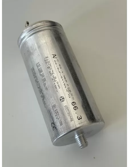 Arcotronic Capacitor 66.3 mf 415 vac 3.33kvar single phase c931zg35663raox