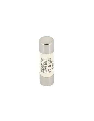 Siemens 3nw61061 cylindrical fuse 14x51 12a gg