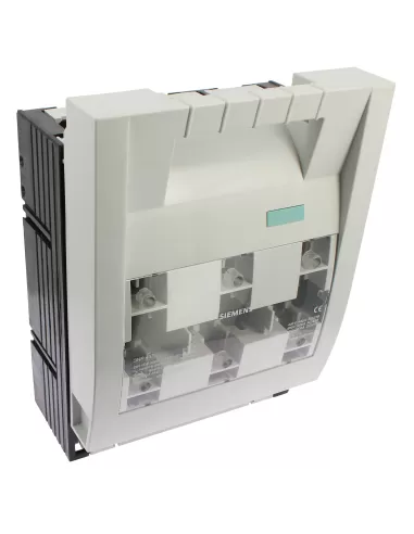 Siemens 3np43700ca01 disconnect switch with fuse base 3x400a nh1 - nh2
