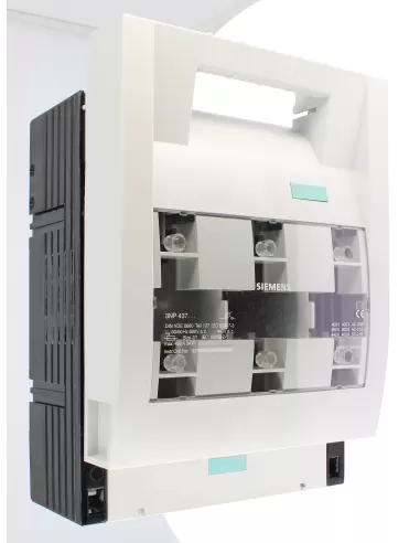 Siemens 3np43700ca01 fuse switch disconnector 3x400a nh1 - nh2