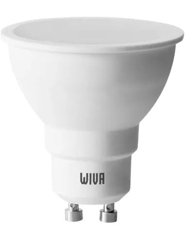 QTECH LED GU10 6W 4K 100D 500LM WHITE SHAPE 240V