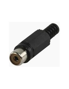 Prise RCA volante noire Elcart 040202200