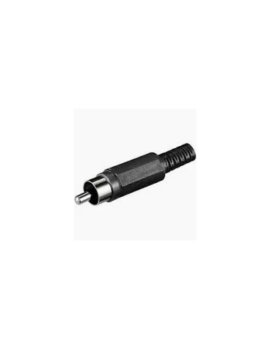 Elcart 040200200 Enchufe volante RCA negro