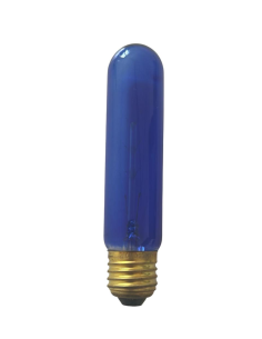 Blue tubular lamp e27 220v 25w