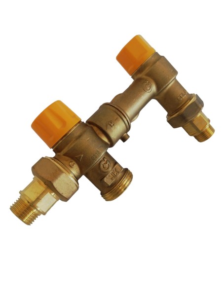 Kit de raccordement pour chaudière solaire Caleffi 262342 Solarincal-T 1/2"