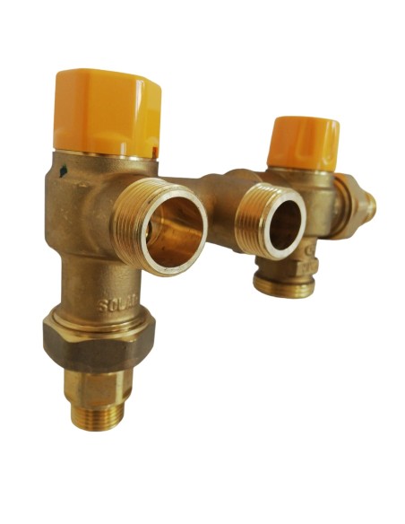 Caleffi 262342 Solarincal-T Solar Boiler Connection Kit 1/2"