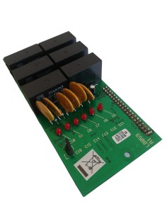 Carte d'extension Bentel fc200out 6 sorties pour classe incendie fc100/200