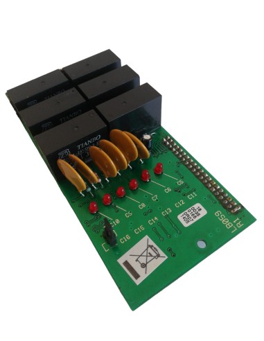 Carte d'extension Bentel fc200out 6 sorties pour classe incendie fc100/200