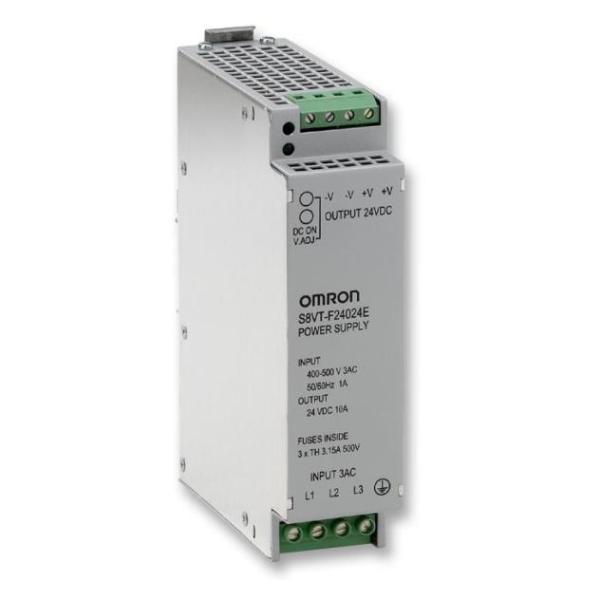 Omron S8VTF24024E Alimentation - triphasé 340-576v 10a 24vdc