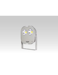 Tec-mar Little-Lord Asymmetrisches LED-Flutlicht 80W IP66 Silber