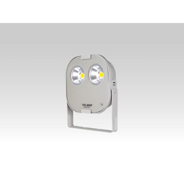 Projecteur LED Asymétrique Tec-mar Little-Lord 80W IP66 Argent