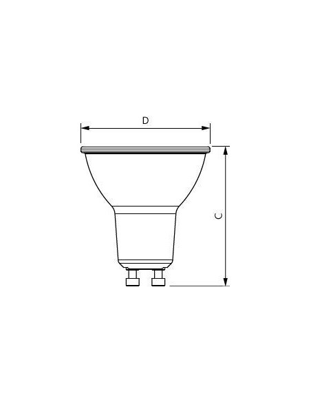 Philips Master 7-50W Spot LED 4000K, faisceau 25D à économie d'énergie
